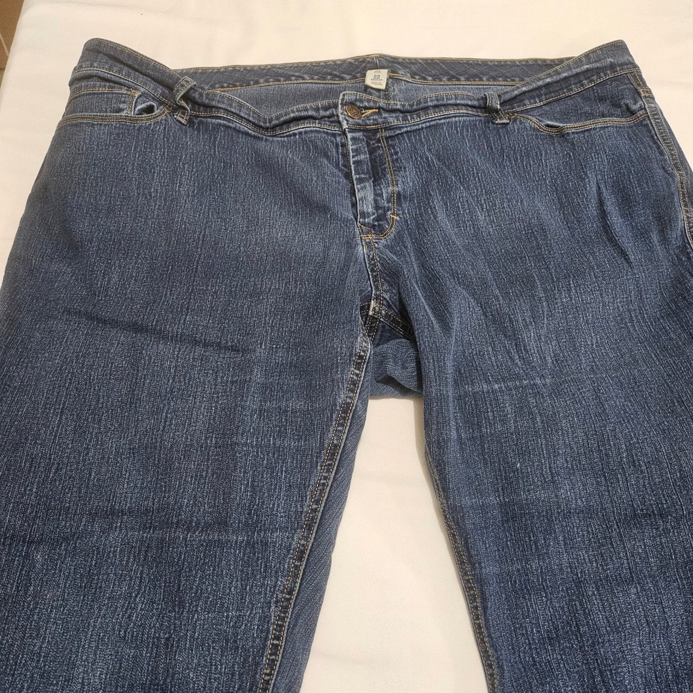 Old Navy Plus Womens Size 22 Regular Dark Wash Straight Leg Denim Jeans